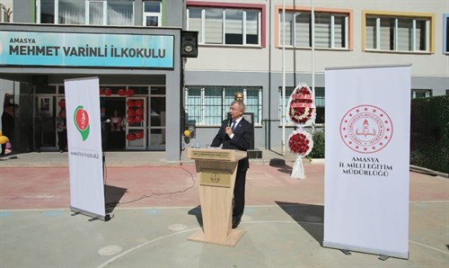 Valimiz Yılmaz DORUK, Mehmet Varinli İlkokulunda Gerçekleştirilen 2023-2024 Eğitim-Öğretim Yılı İlköğretim Haftası Programına Katıldı